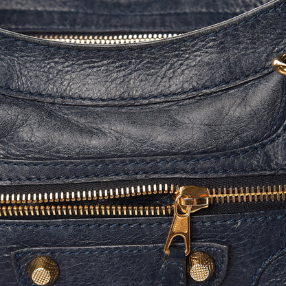 Balenciaga Agneau Giant 12 Gold Hardware Velo Bleu Obscur 17 of 17