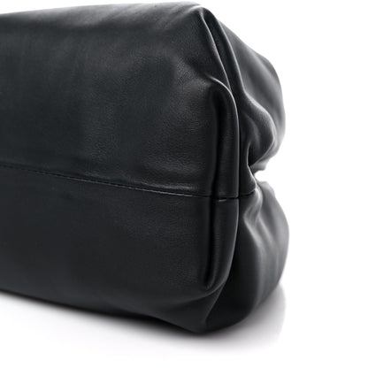 Bottega Veneta Smooth Butter Calf The Pouch Oversized Clutch Black 8 of 8
