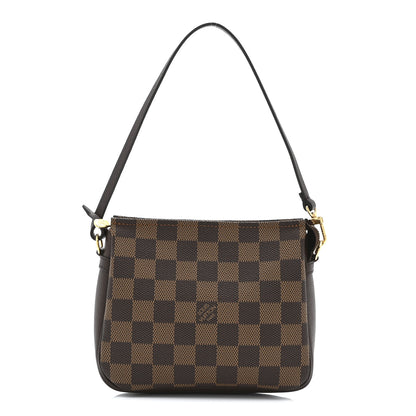 Louis Vuitton Damier Ebene Trousse Make Up Bag Pochette 1 of 10