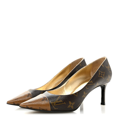Louis Vuitton Reverse Monogram Cherie Pumps 35.5 4 of 9