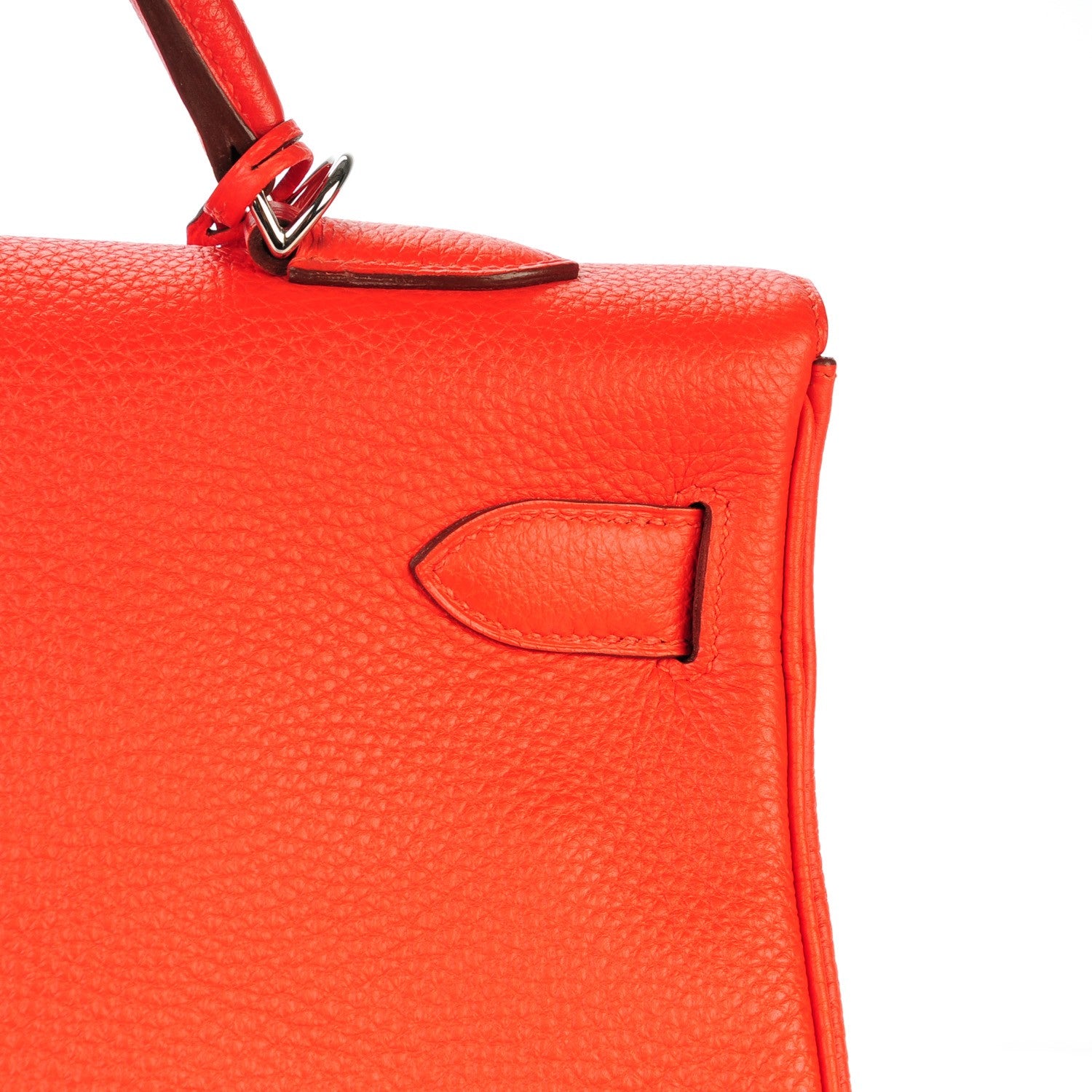 Hermes Togo Kelly Retourne 40 Capucine 13 of 24