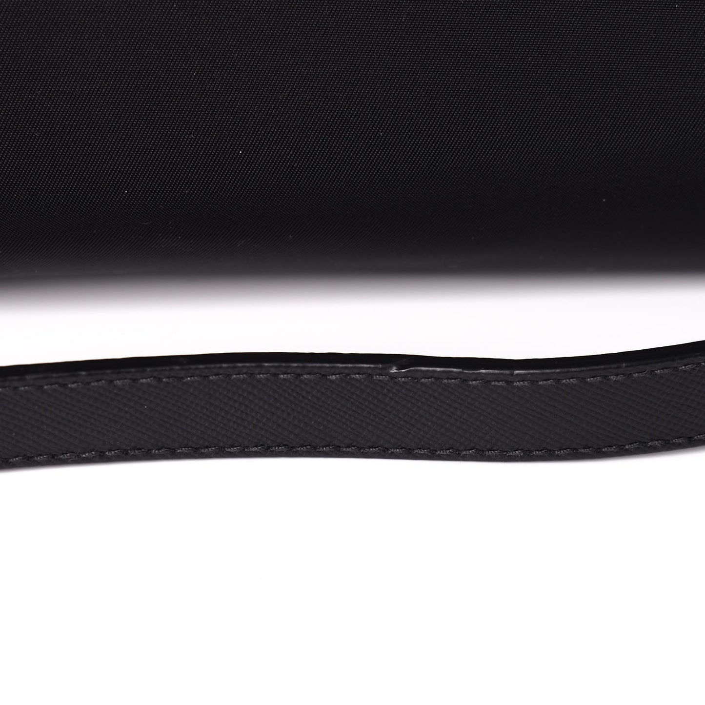 Saffiano Tessuto Nylon Tote Black