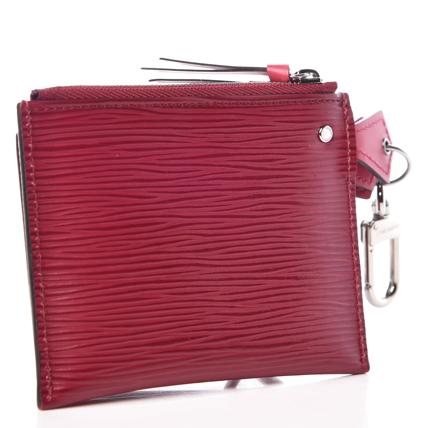 Louis Vuitton Epi Trio Card Case Wallet Rose Ballerine Rouge Fuchsia 3 of 10