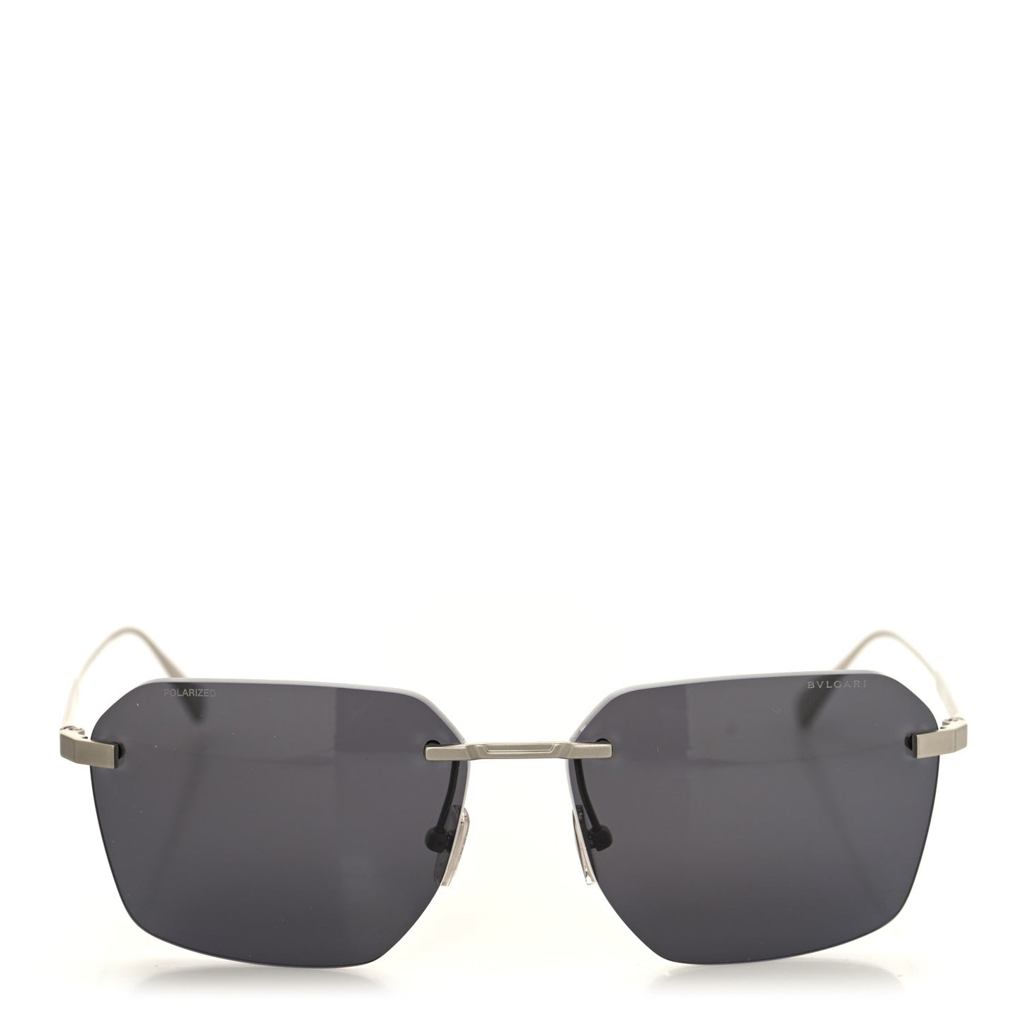 Titanium Polarized Octo Finissimo Sunglasses BV40029U Black