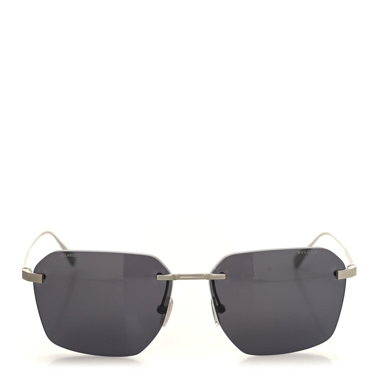 Bulgari Titanium Polarized Octo Finissimo Sunglasses BV40029U Black 2 of 7