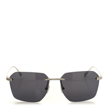 Bulgari Titanium Polarized Octo Finissimo Sunglasses BV40029U Black 2 of 7