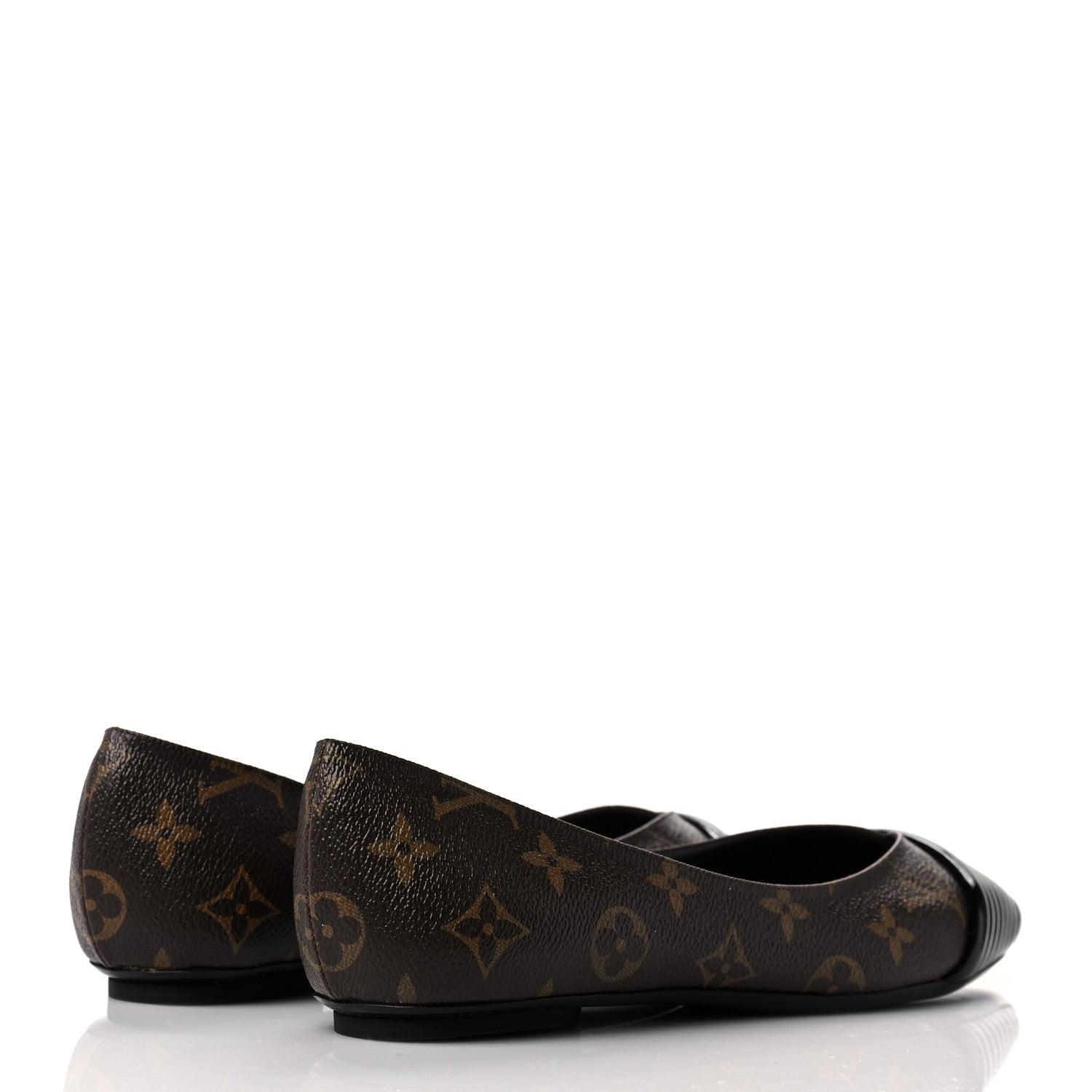 Louis Vuitton Monogram Inspired Ballerina Flats 40 4 of 7