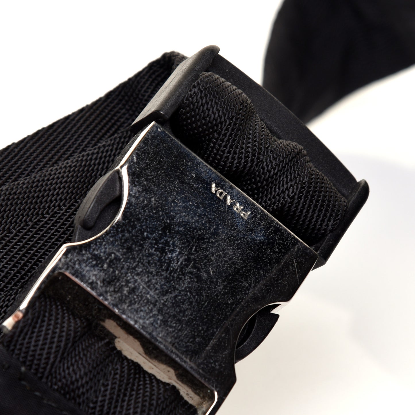 Tessuto Nylon Montagna Belt Bag Black