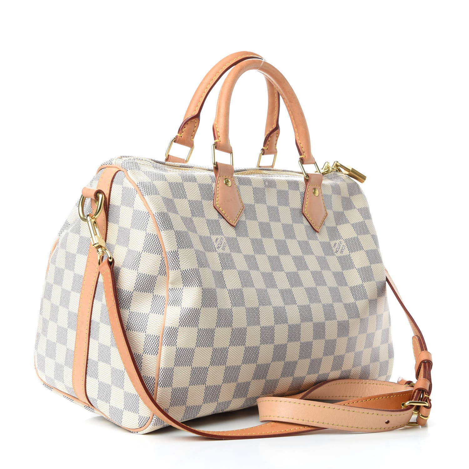 Louis Vuitton Damier Azur Speedy Bandouliere 30 3 of 11