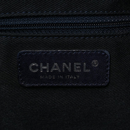 Chanel Caviar Executive Cerf Shopper Tote Navy 6 of 8