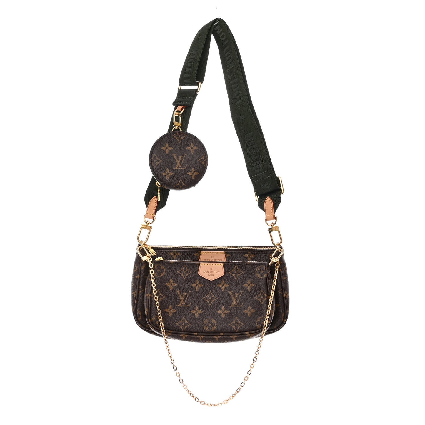 Monogram Multi Pochette Accessories Kaki