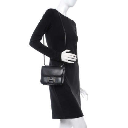 Hermes Tadelakt Constance 18 Black 2 of 10