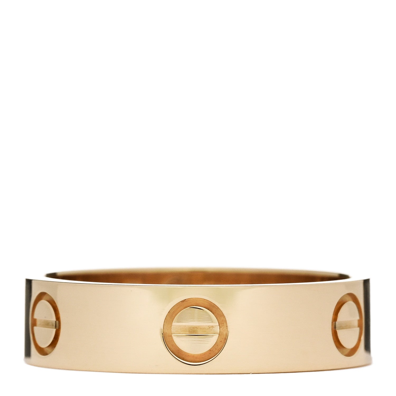Cartier 18K Yellow Gold 5.5mm LOVE Ring 61 9.75 1 of 4