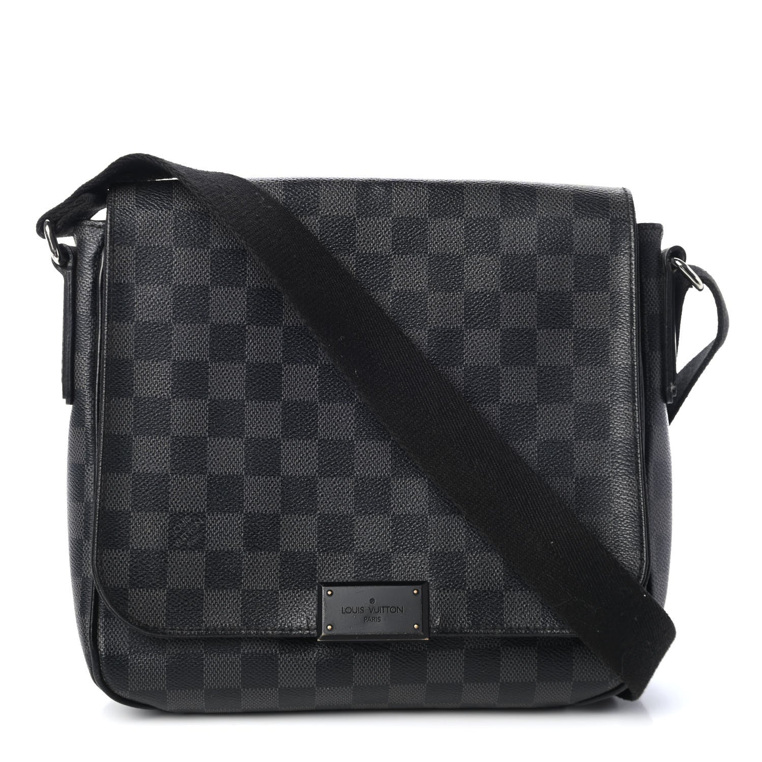 Louis Vuitton Damier Graphite District PM 1 of 4