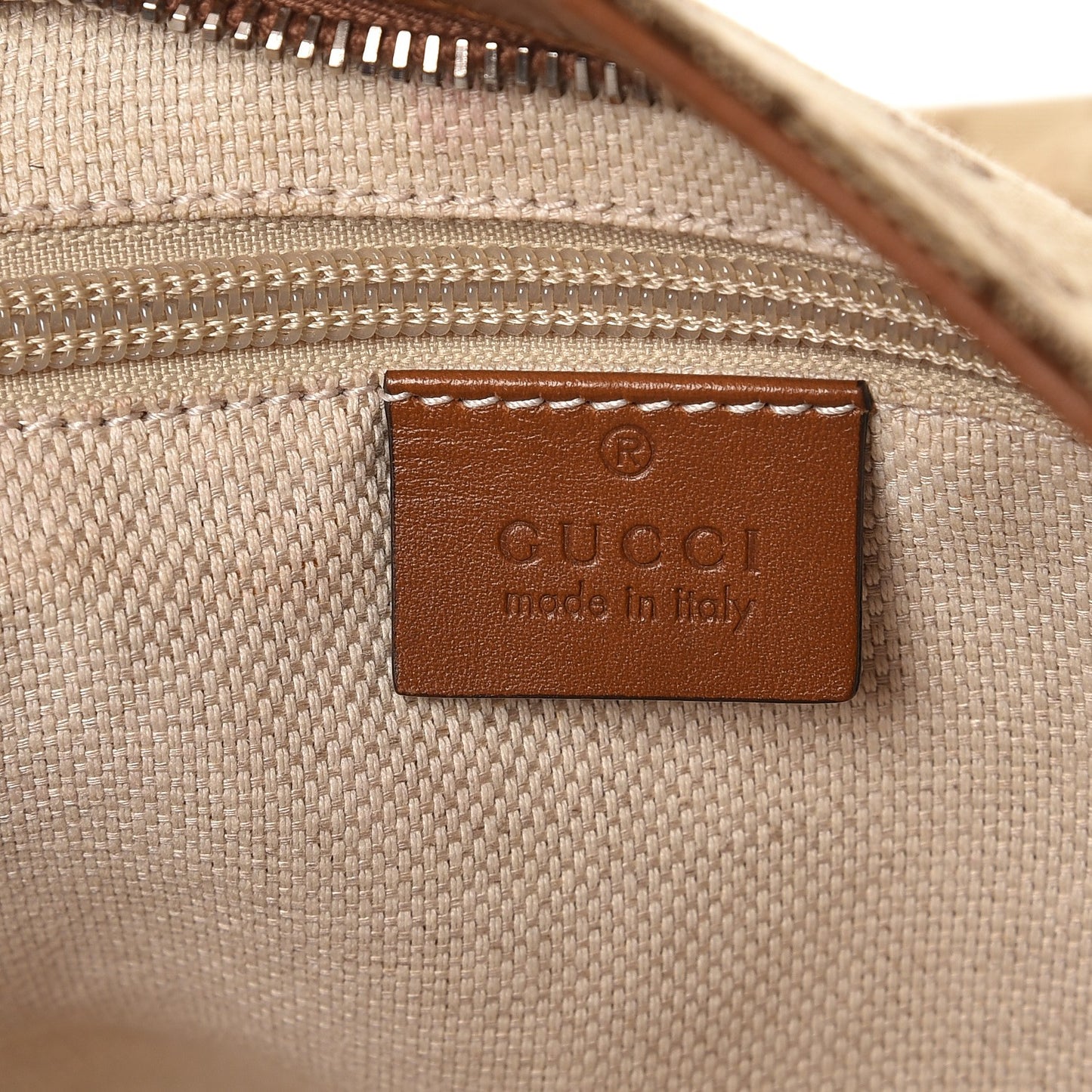 Monogram Large Flat Messenger Bag Brown