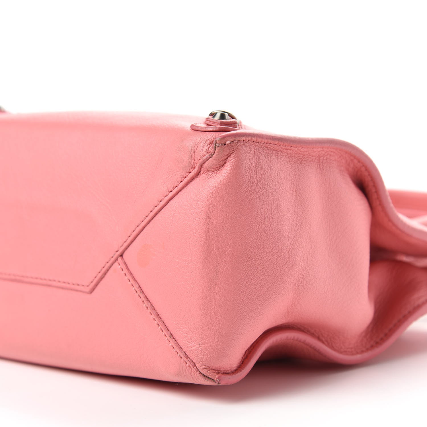 Balenciaga Veau Souple Papier Mini A4 Tote Rose Flamingo 8 of 16