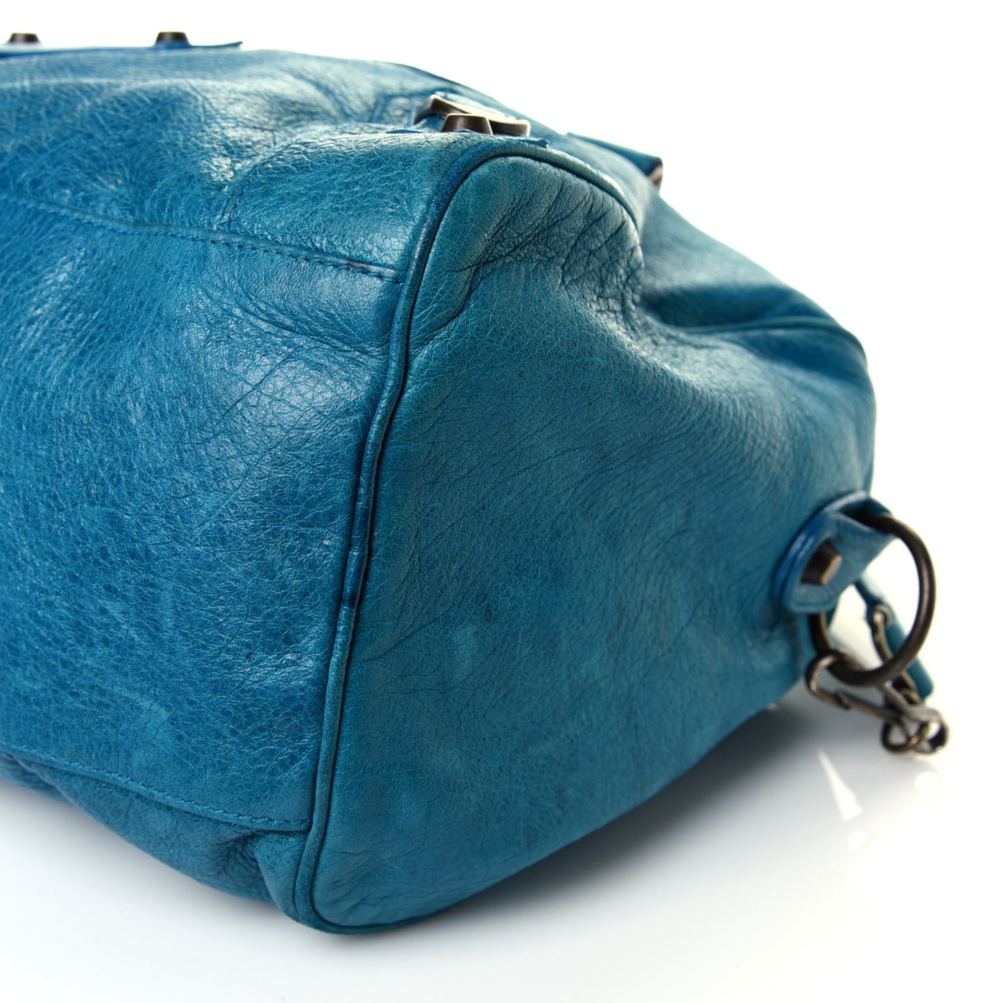 Chevre Classic Hardware Twiggy Aquamarine