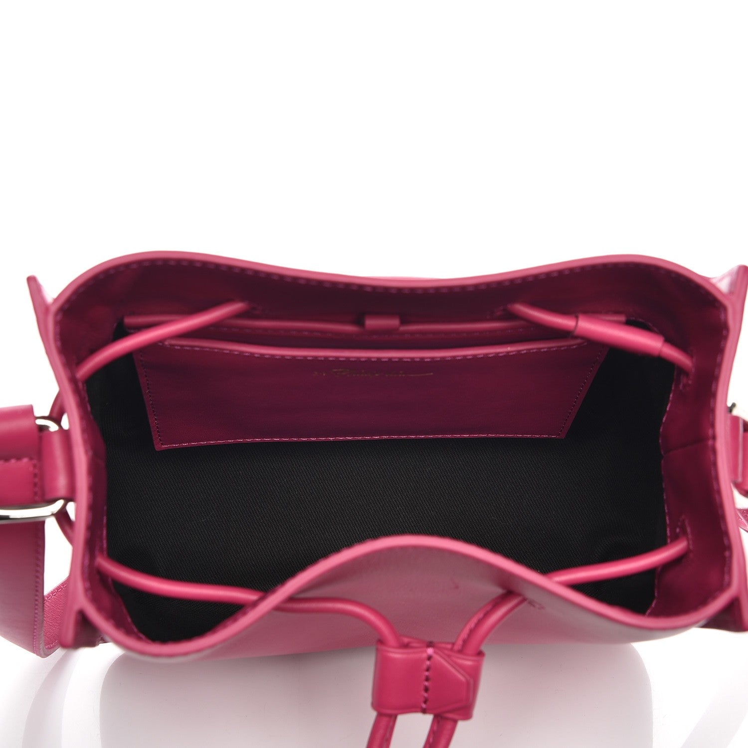 3.1 Phillip Lim 3.1 Smooth Calfskin Mini Soleil Bucket Bag Bougainvillea 5 of 8