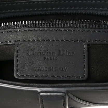 Christian Dior Ultra Matte Calfskin Saddle Bag Black 6 of 10