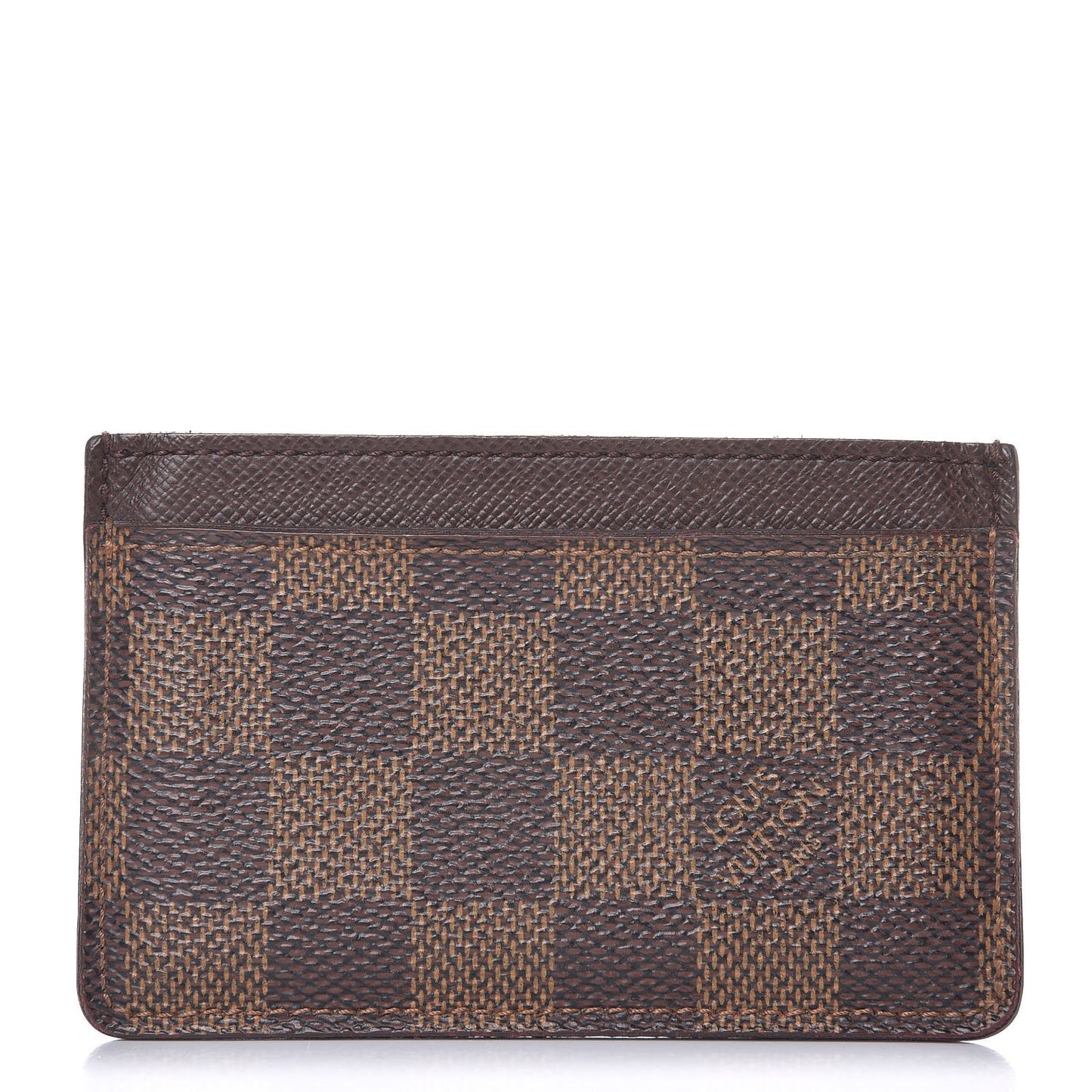 Damier Ebene Simple Card Holder