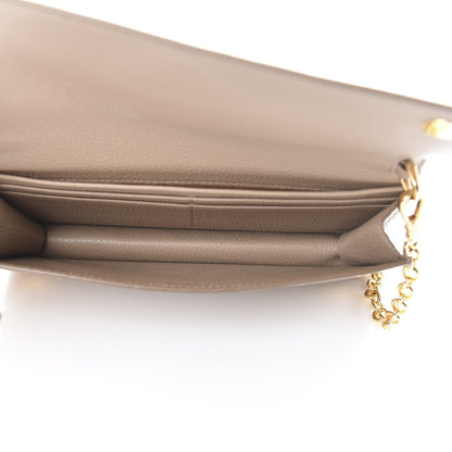 Prada Vitello Daino Chain Wallet Cammeo 5 of 11