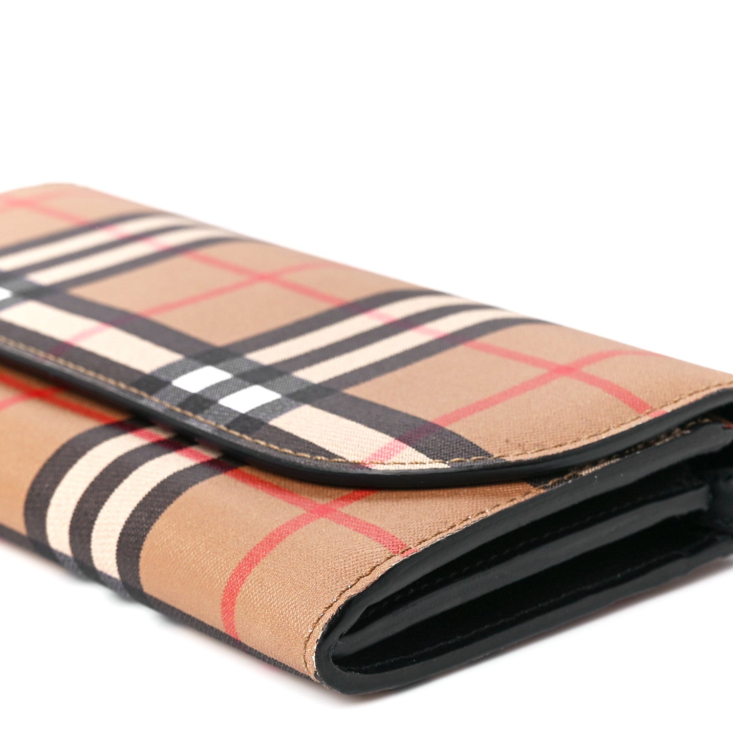 Burberry Vintage Check Halton Wallet Black 10 of 10