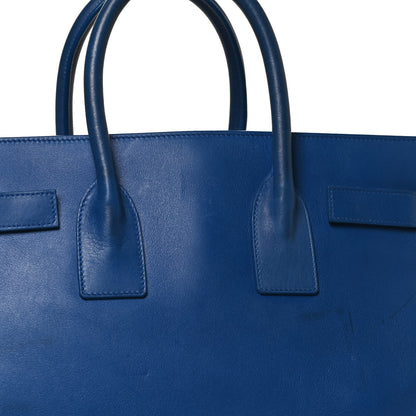 Saint Laurent Calfskin Small Sac De Jour Blue Majorelle 13 of 13