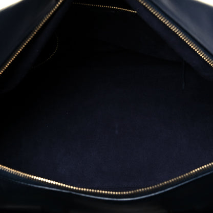 Saint Laurent Calfskin Classic Duffle 12 Marine 4 of 14