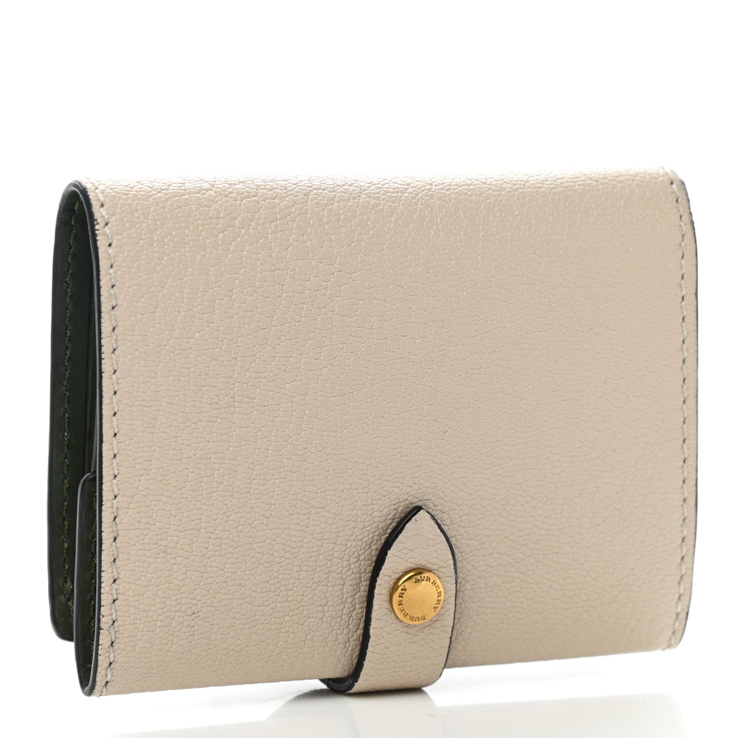 Burberry Goatskin Small Harlow Wallet Stone 3 of 9
