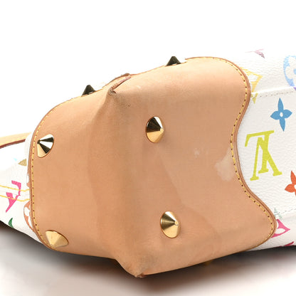 Louis Vuitton Monogram Multicolor Judy MM White 8 of 10