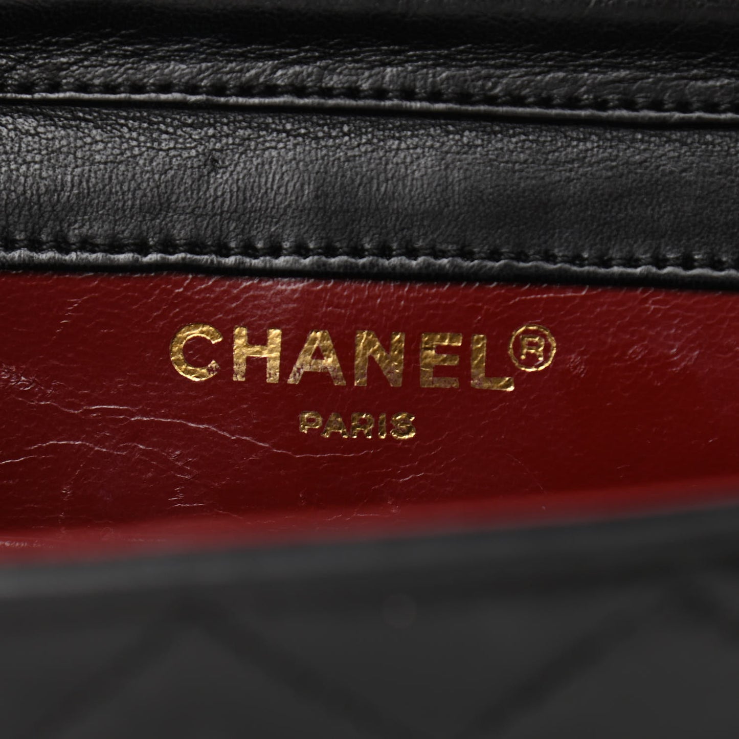 Lambskin Quilted Small Single Flap Black