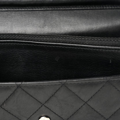 Chanel Aged Calfskin Reissue Wallet On Chain WOC Black 13 of 17