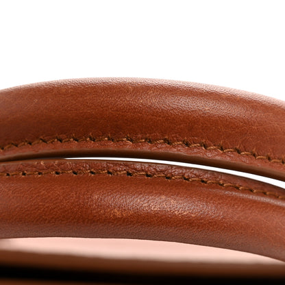 Salvatore Ferragamo Calfskin Medium Studio Soft Bag Cognac 13 of 13