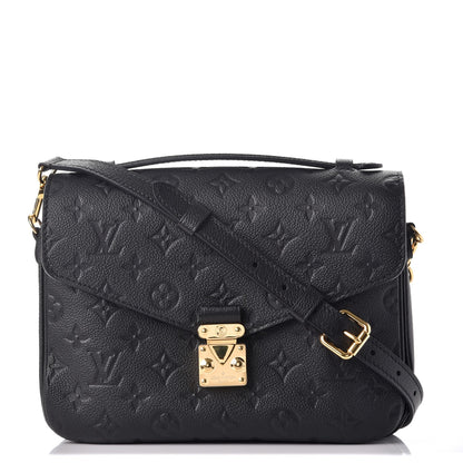 Louis Vuitton Empreinte Pochette Metis Black 1 of 10