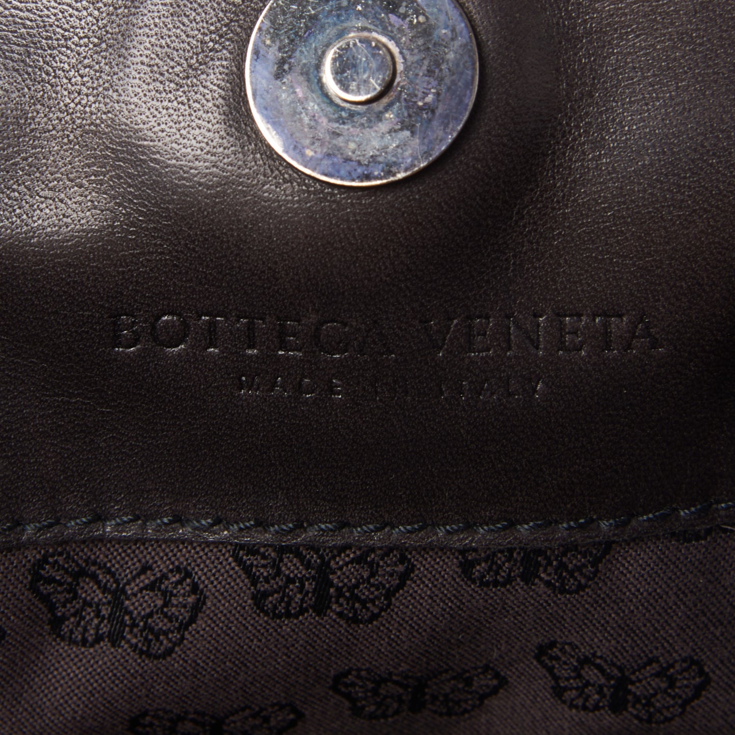 Nappa Intrecciato Woven Tote Ebano