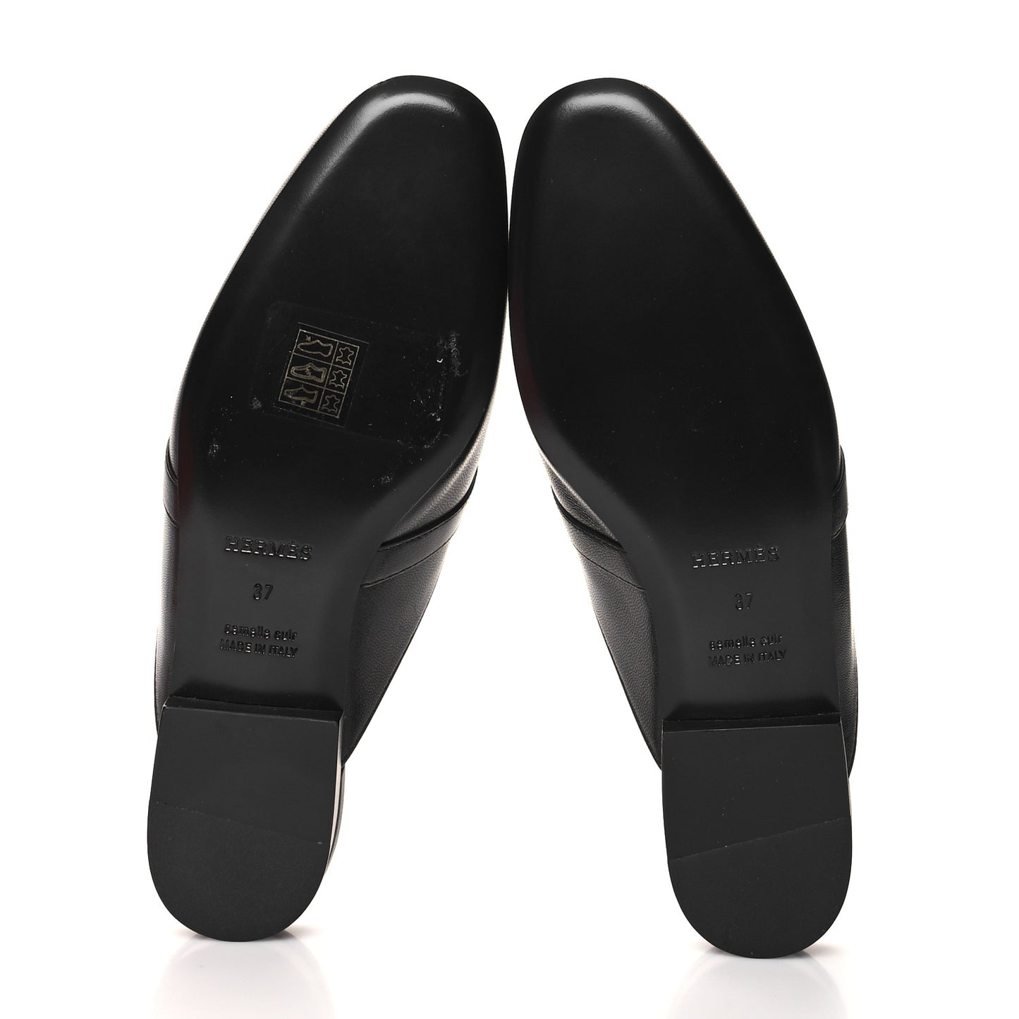 Goatskin Oz Mules 37 Black