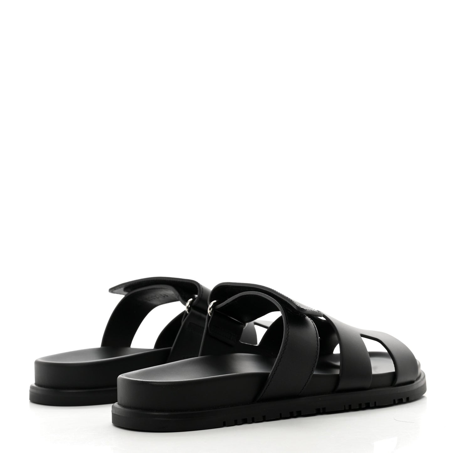 Calfskin Womens Chypre Sandals 38 Black
