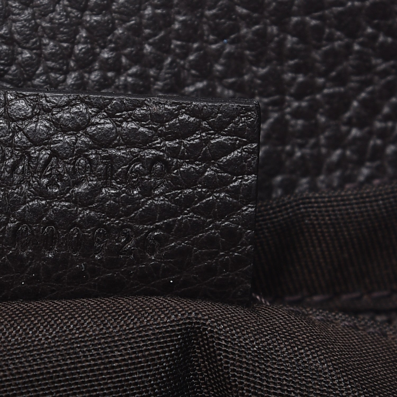 Gucci GG Monogram Large Joy Tote Bag Dark Brown 8 of 10