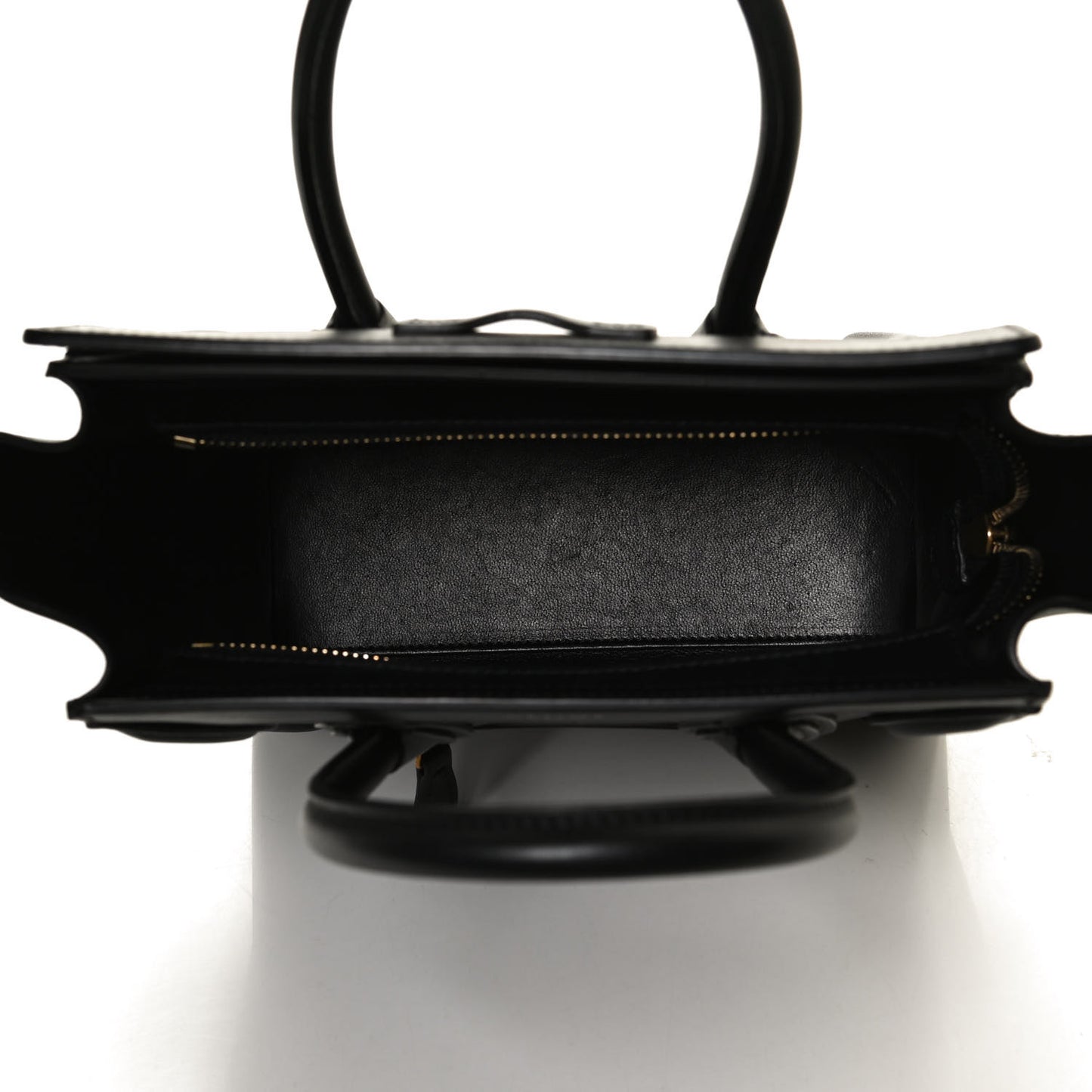 Smooth Calfskin Nano Luggage Black