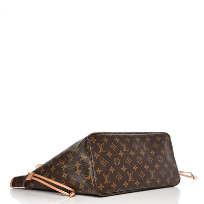 Louis Vuitton Monogram Saint Tropez V Neverfull MM Rose Ballerine 4 of 7
