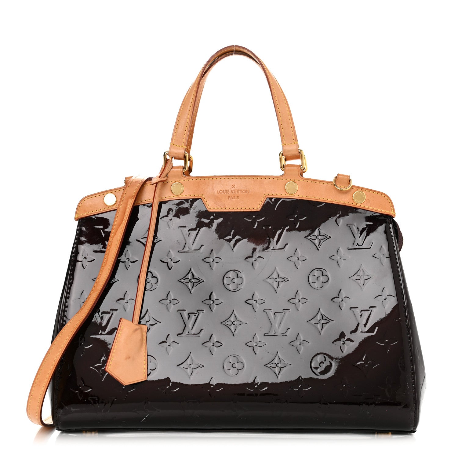 Louis Vuitton Vernis Brea MM Amarante 1 of 12