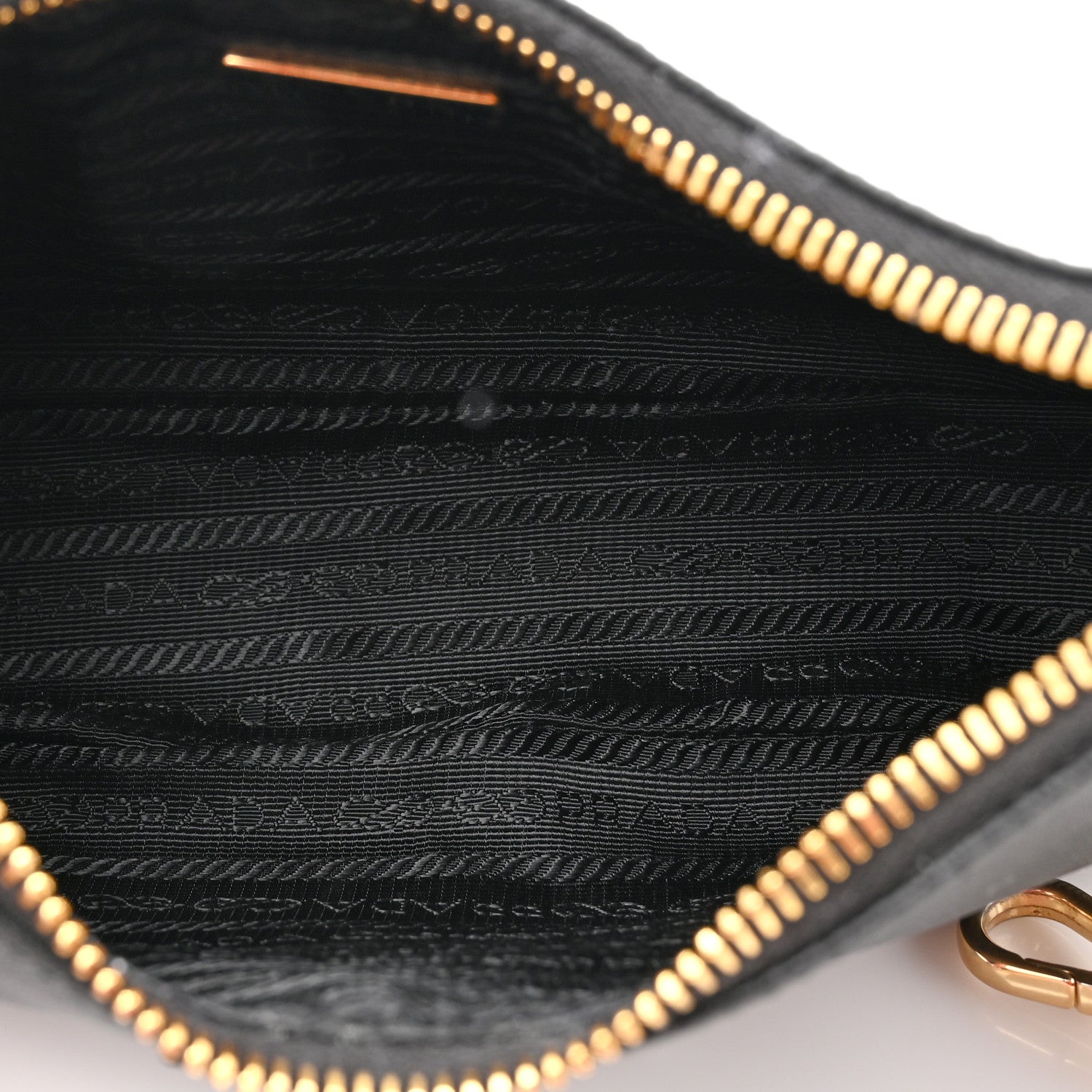 Prada Saffiano Lux Re-Edition 2005 Shoulder Bag Black 5 of 11