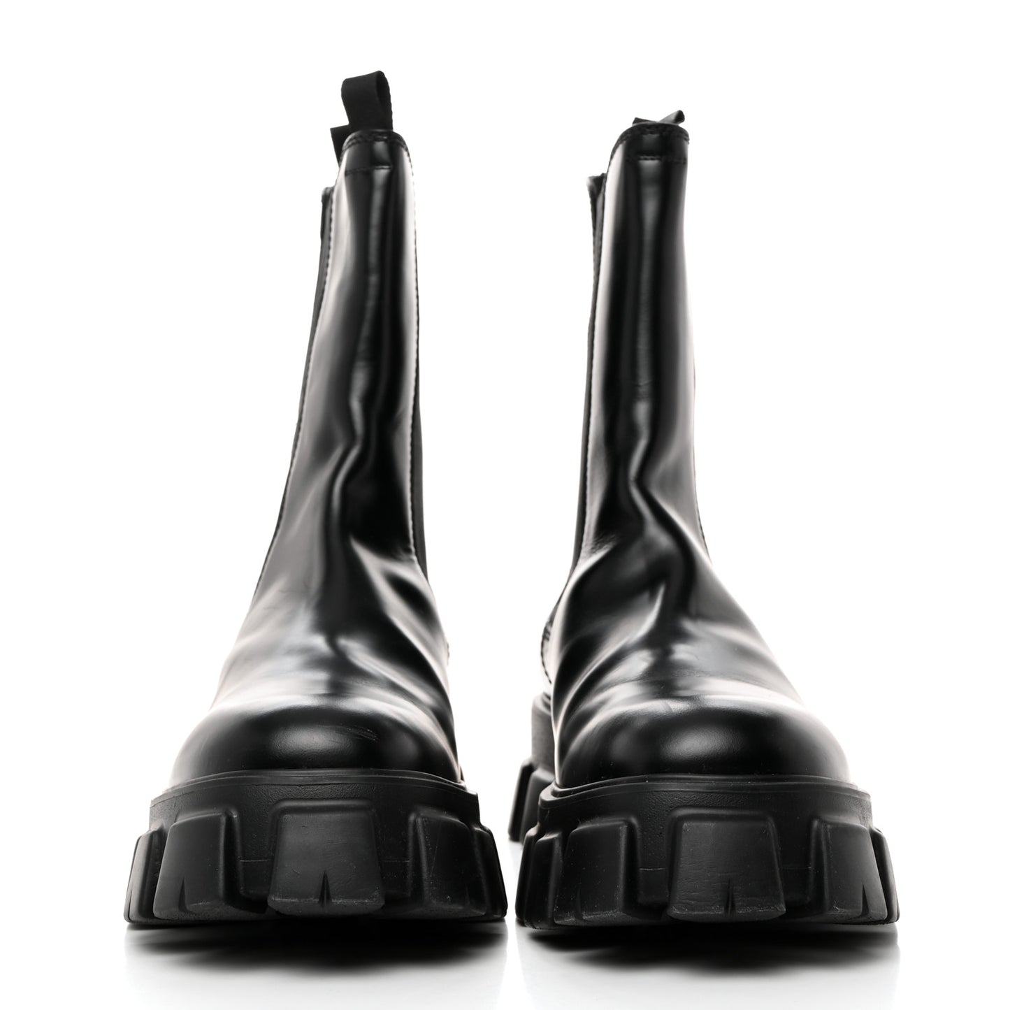 Spazzolato Rois Mens Monolith Chelsea 55mm Tall Boots 11 Black