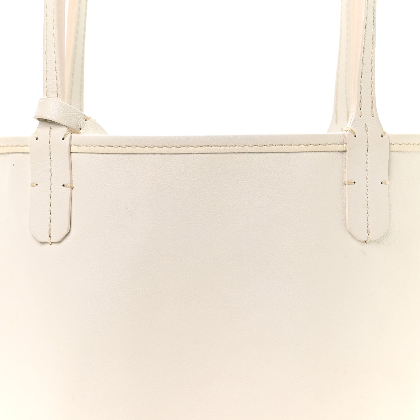 Goyardine Reversible Mini Anjou White