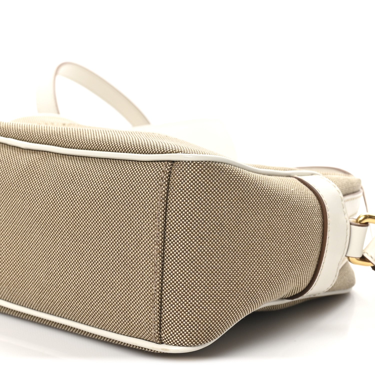 Prada Jacquard Logo Camera Bag Corda Talco 1754428 – FASHIONPHILE