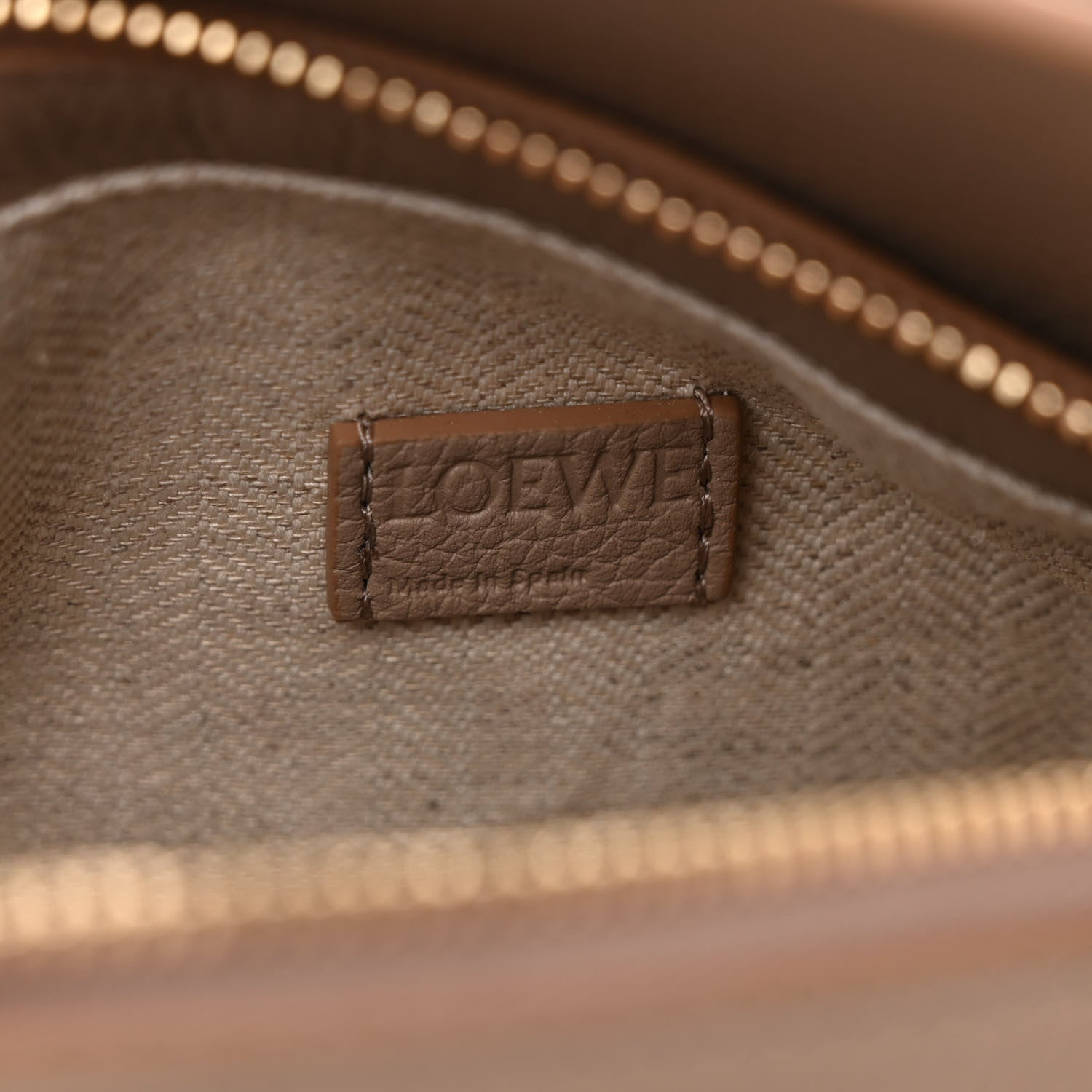 Loewe Calfskin Mini Puzzle Edge Bag Sand 6 of 9