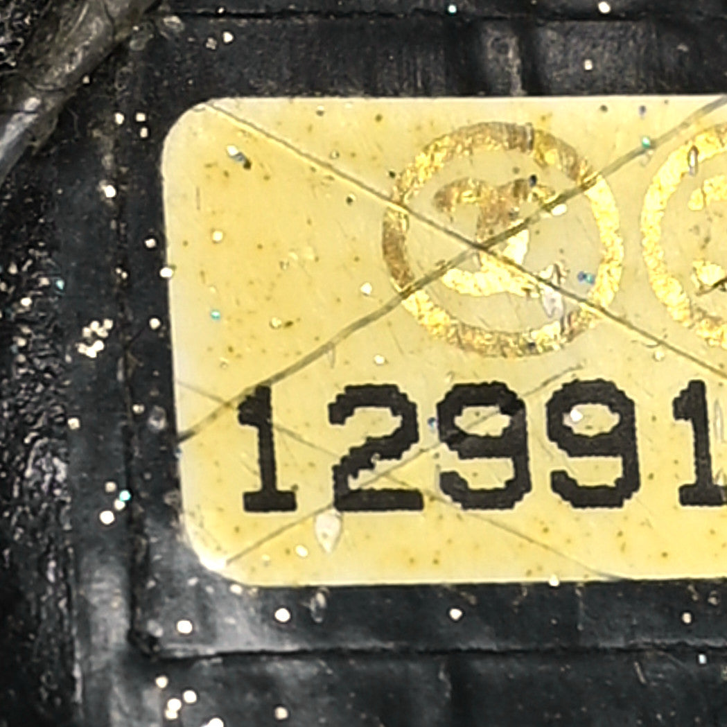 Chanel Glazed Calfskin Quilted Tweed Portobello Tote Black 7 of 9