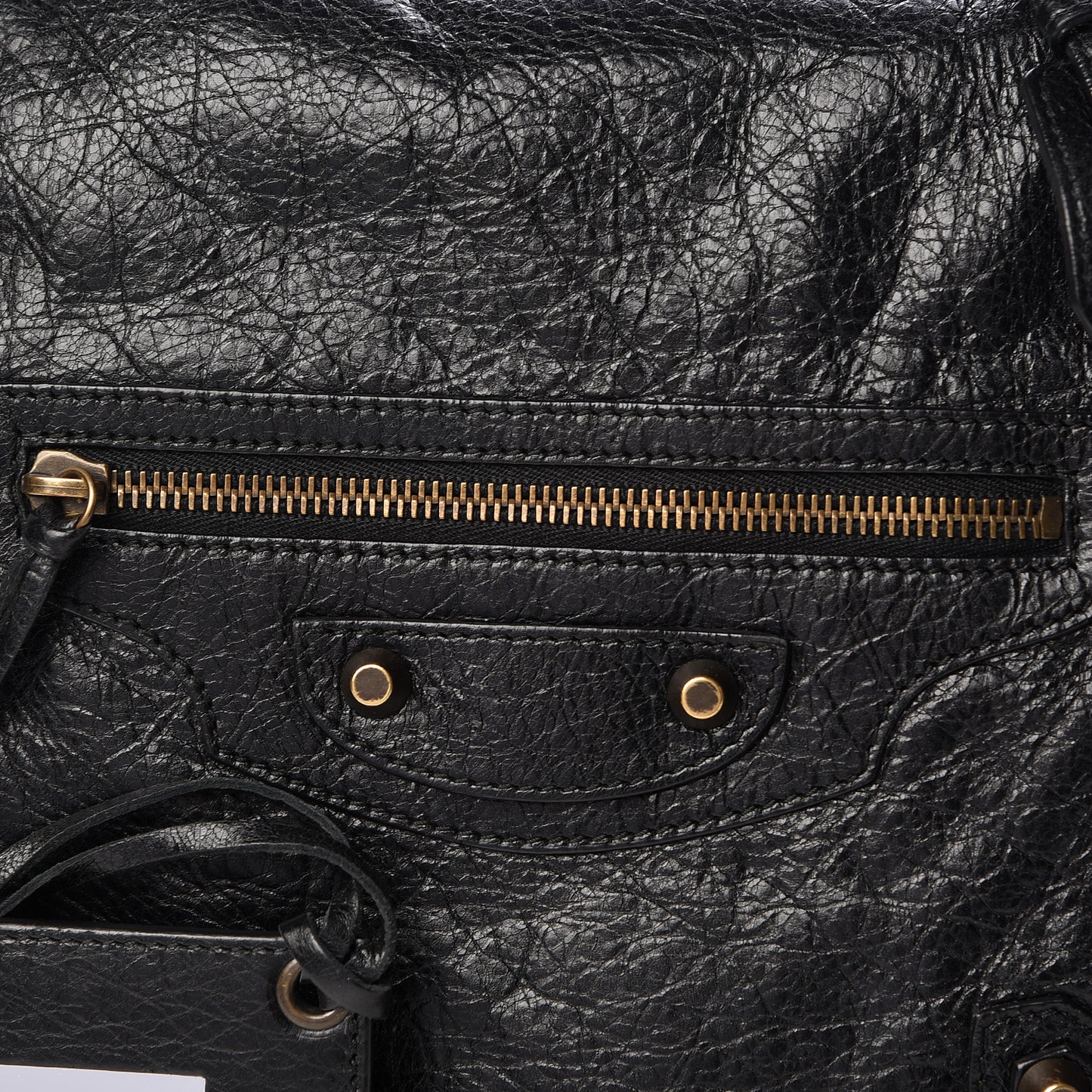 Agneau Classic Hardware Neo Folk Messenger Black