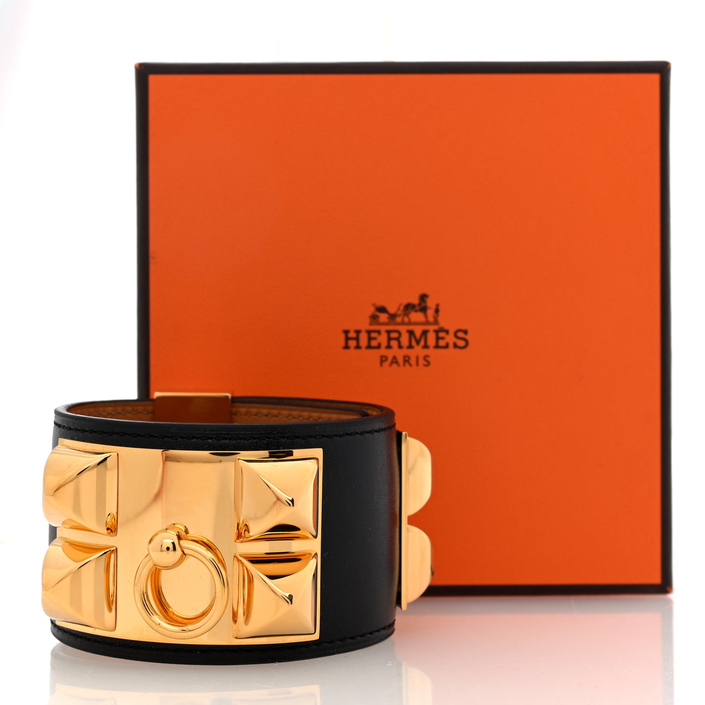 Box Collier De Chien CDC Bracelet S Black