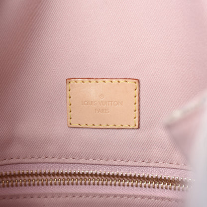 Louis Vuitton Damier Azur Graceful MM Rose Ballerine 6 of 13